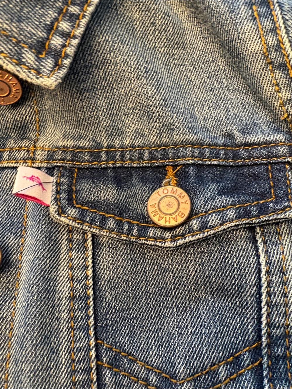 Girls Tommy Bahama Jean jacket - Picture 3 of 6